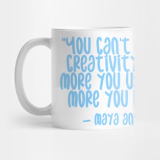 maya on creativity Mug